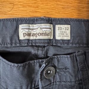 Patagonia Men's Charcoal Trousers